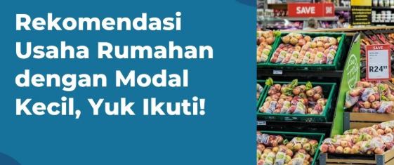 Bisnis Rumahan Modal Kecil untuk Sukses